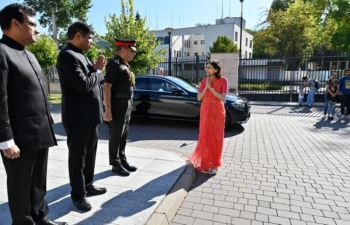 Celebration of the 78th Independence Day of India in Warsaw